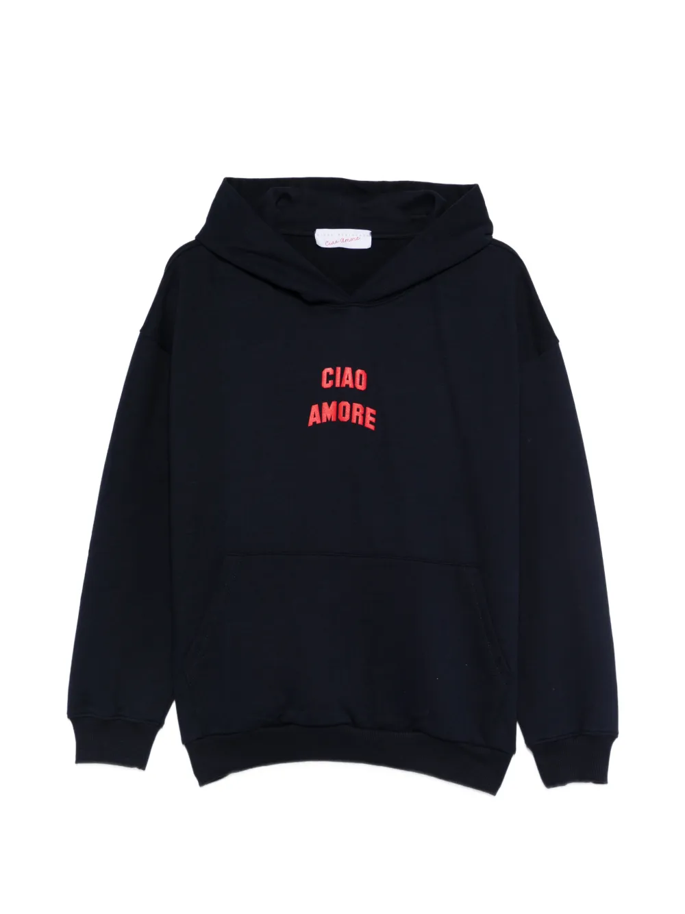 Giada Benincasa Felpa in cotone con cappuccio - Blu