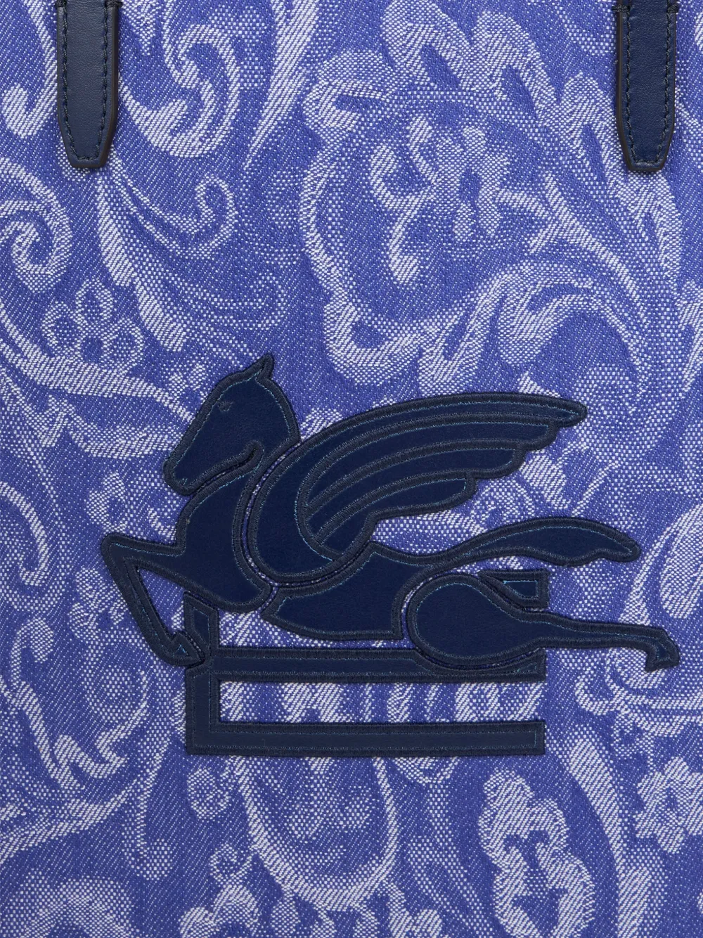 ETRO Medium Love Trotter shopper met jacquard-applicatie Paars