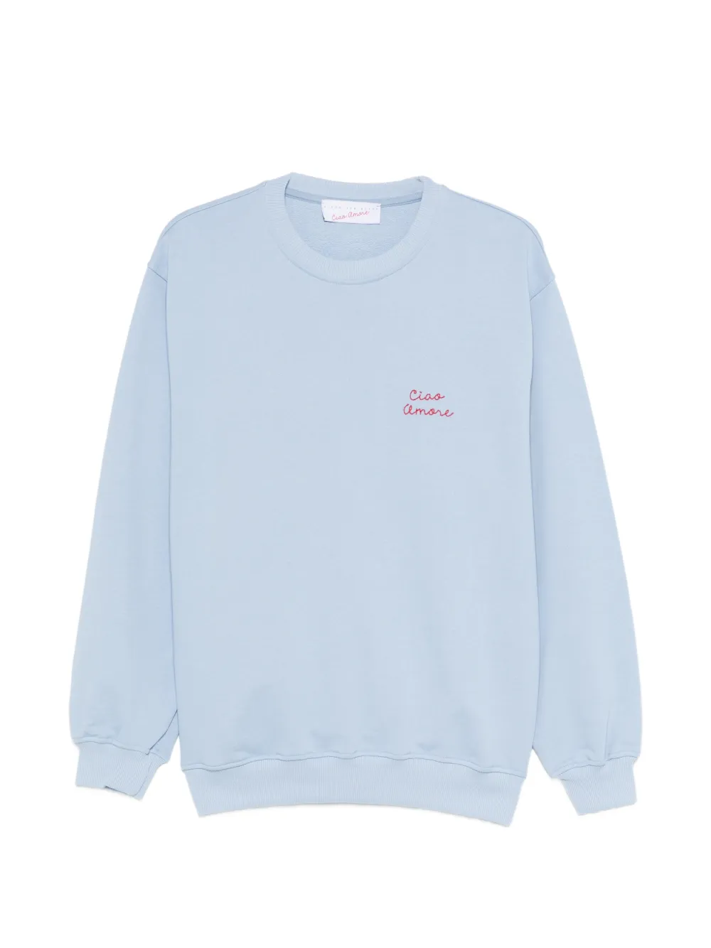 Giada Benincasa embroidered sweatshirt - Blu