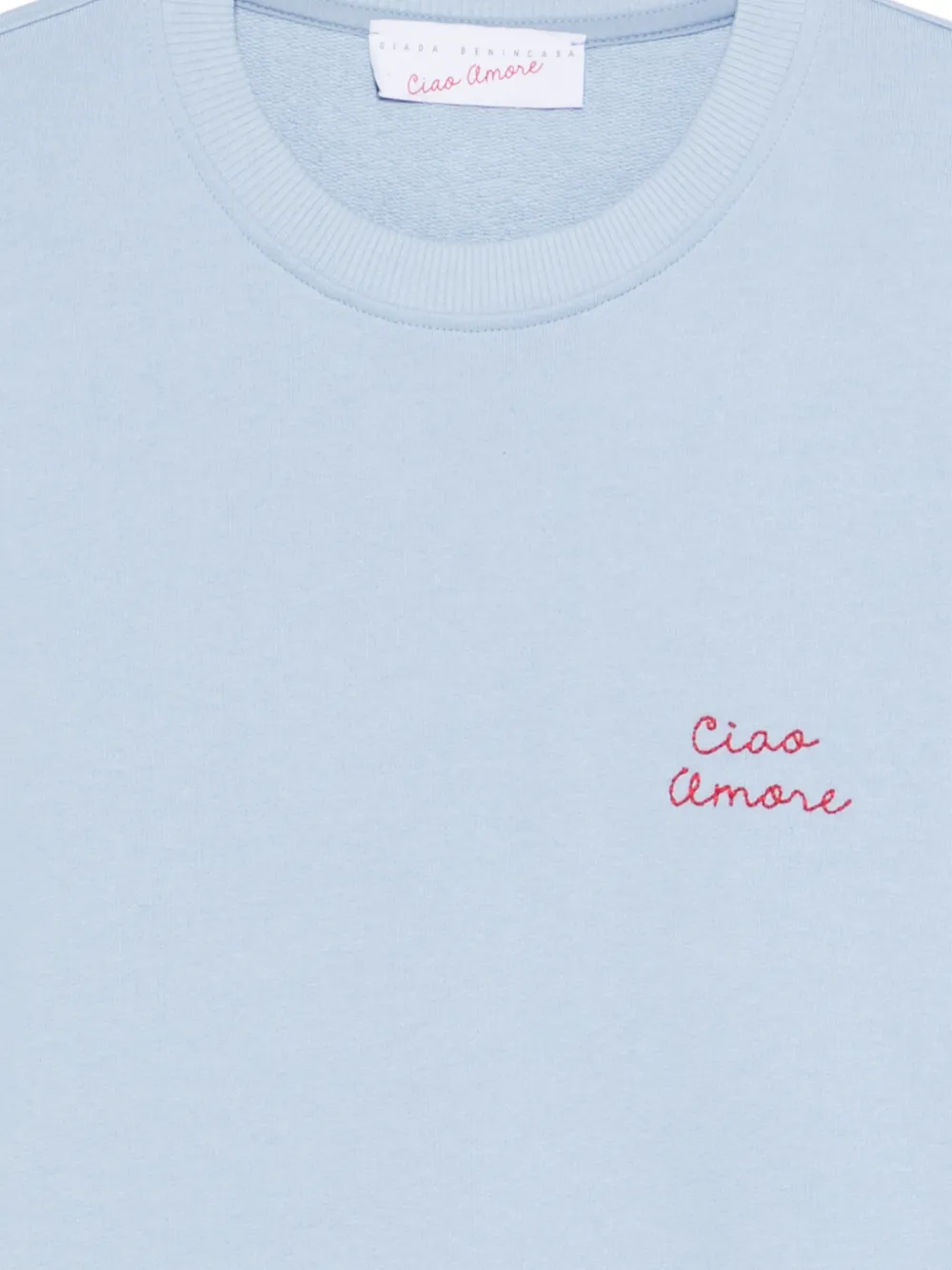  Giada Benincasa Sudadera Bordada - Azul 