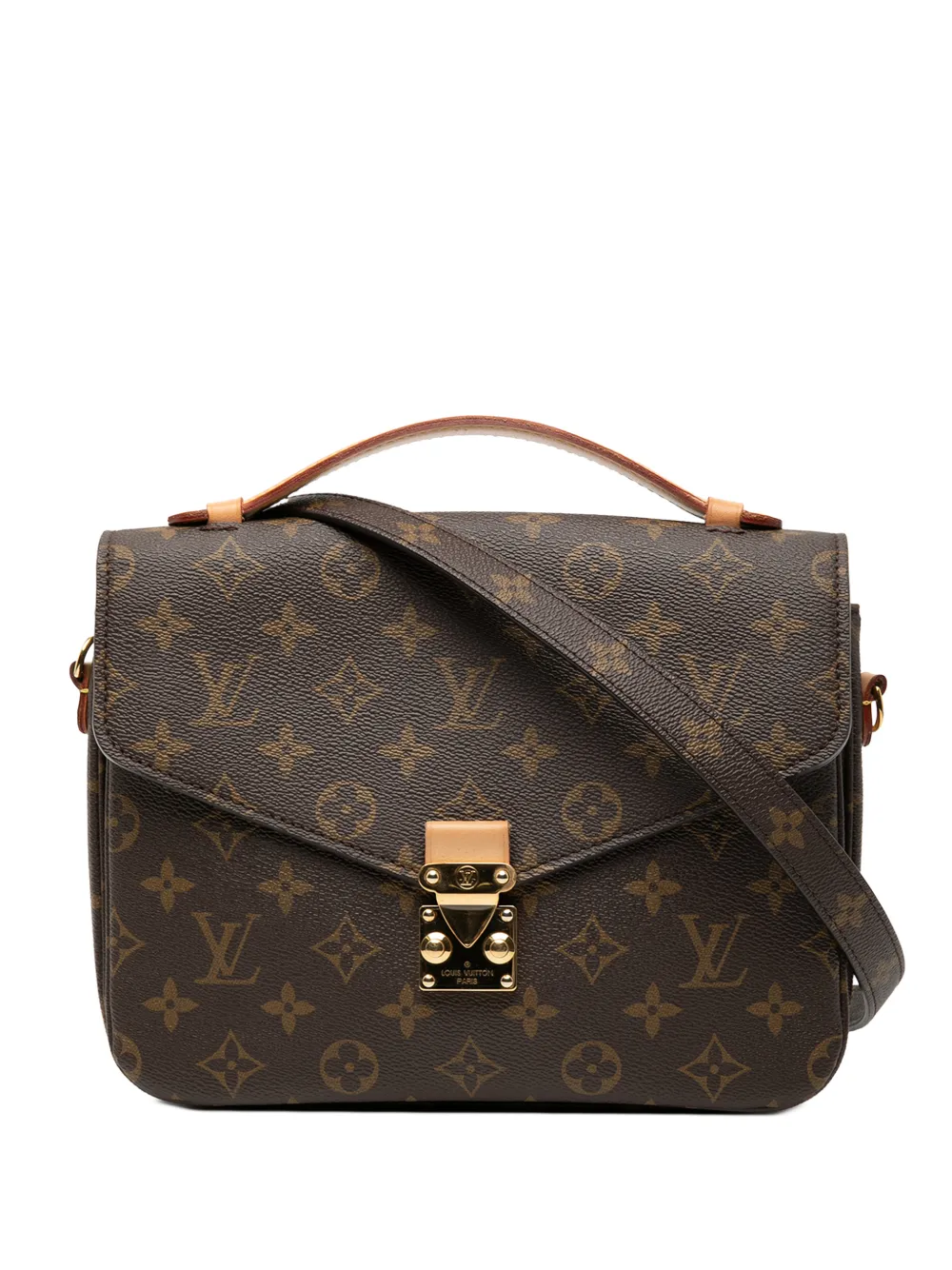 Louis Vuitton Pre-Owned 2020 Monogram Pochette Metis satchel - Marrone