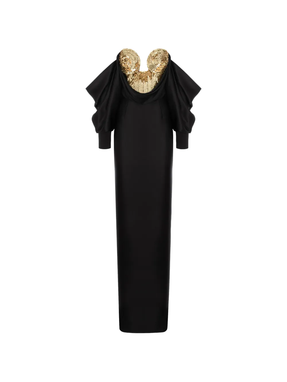 Cristina Savulescu The Warrior sequin-embellished maxi dress