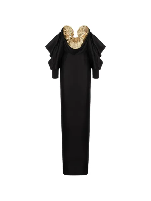 Cristina Savulescu vestido largo The Warrior