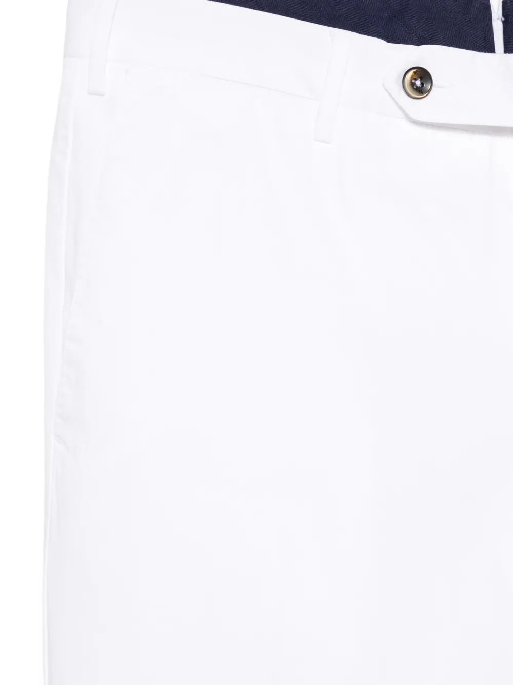PT Torino Slim-fit pantalon Wit