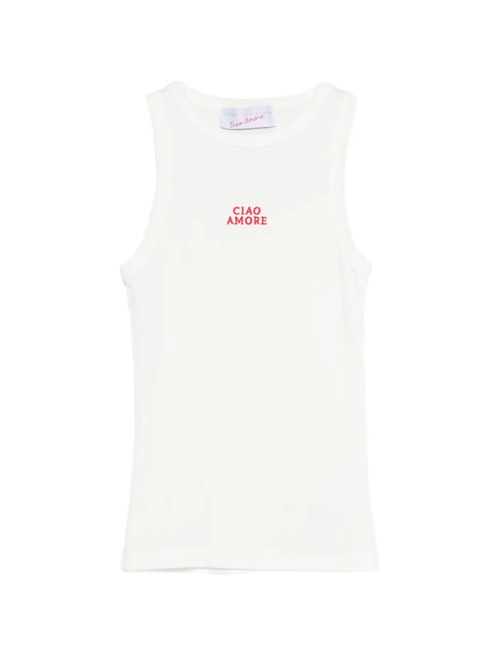 Giada Benincasa embroidered top - Bianco