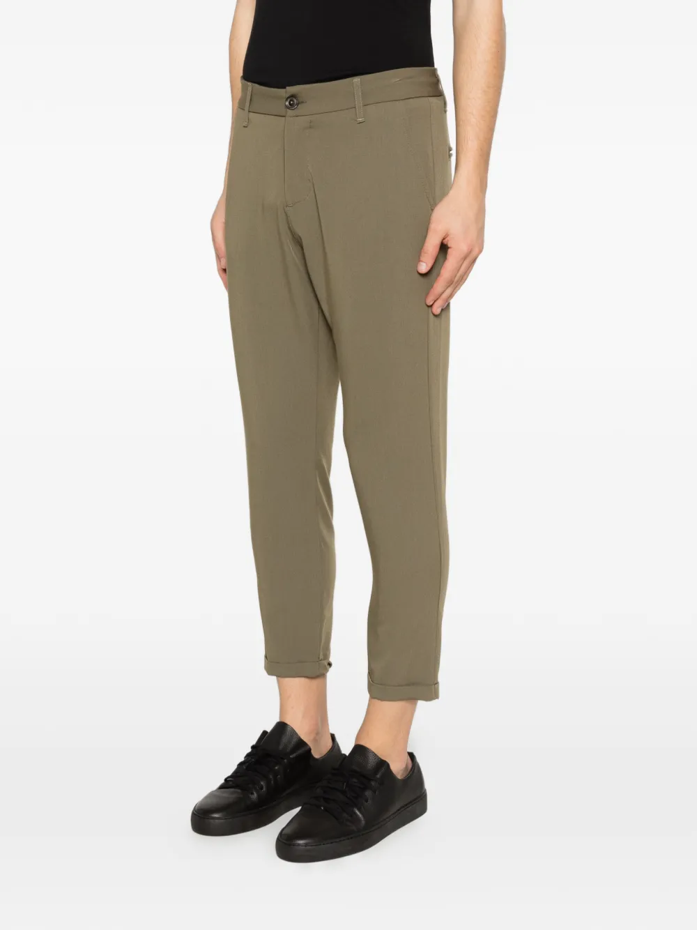  Imperial Cuffed-hem Trousers - Green 