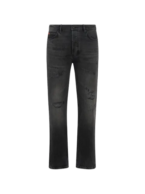 BOSS distressing-effect jeans