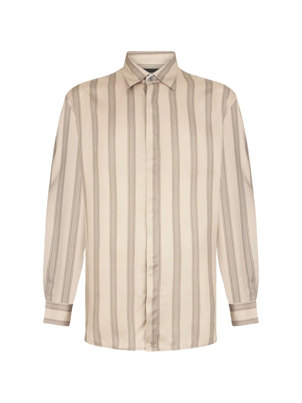 Emporio Armani striped shirt - Toni neutri