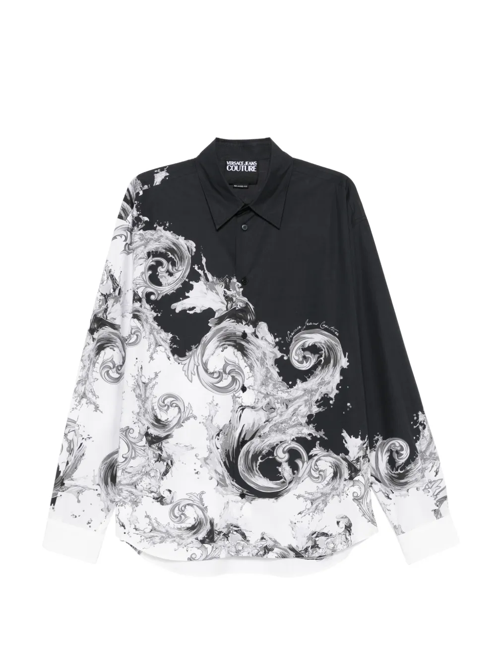 Versace Jeans Couture Barocco-print shirt - Nero
