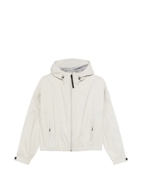 Alphatauri hooded zip-up rain jacket