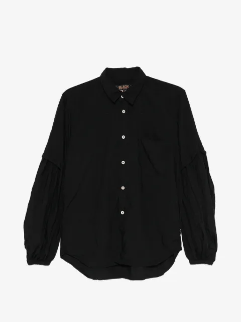 Black Comme Des Garçons button shirt