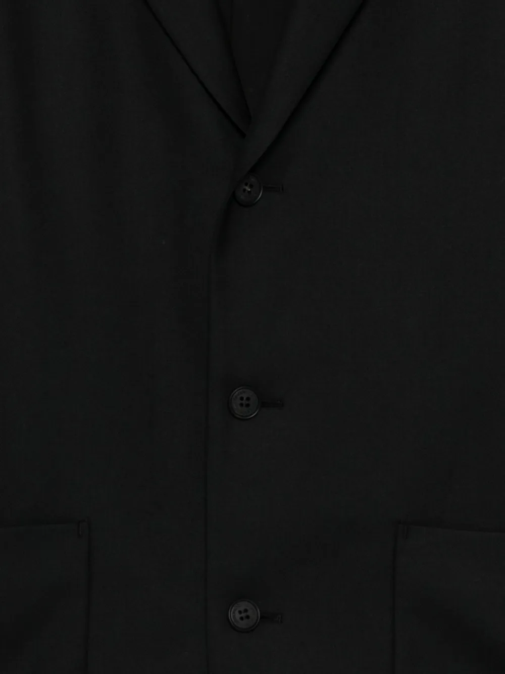  Comme Des Garçons Homme Patch-pocket Blazer - Black 
