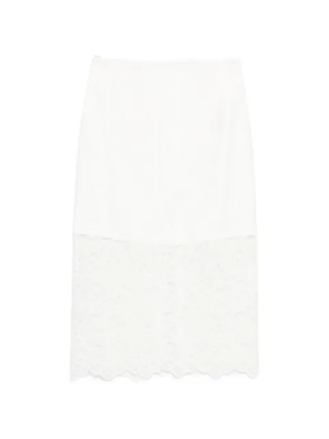 IMPERIAL lace midi skirt
