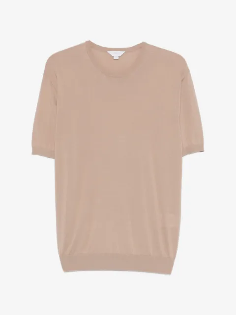 Malo playera tejida con cuello redondo