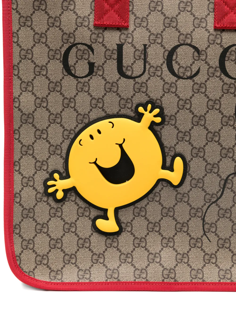 Gucci Kids Cartoon-print Tote Bag - Neutrals 