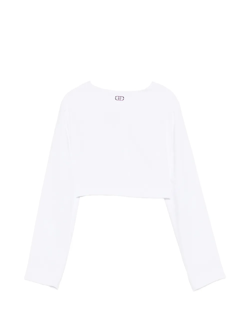  Liu Jo Crystal-embellishment Jacket - White 