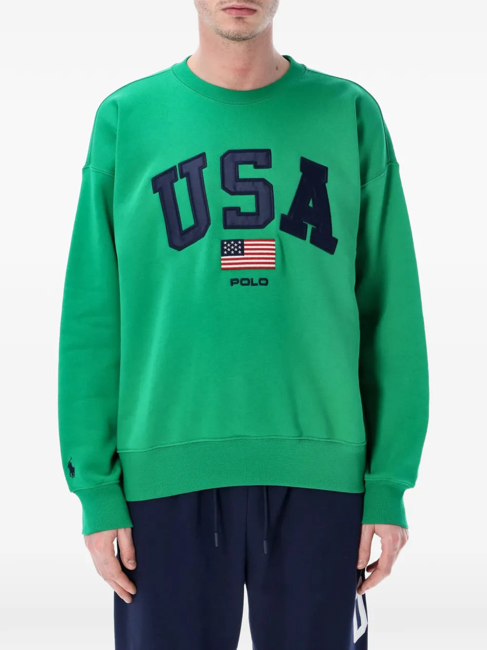 Polo Ralph Lauren flag sweatshirt - Verde