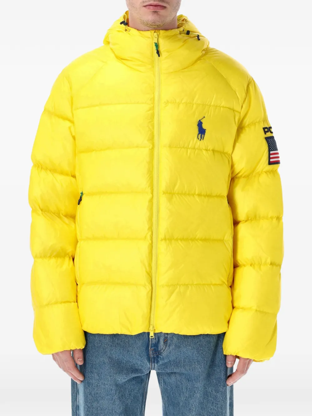 Polo Ralph Lauren hooded padded jacket - Yellow