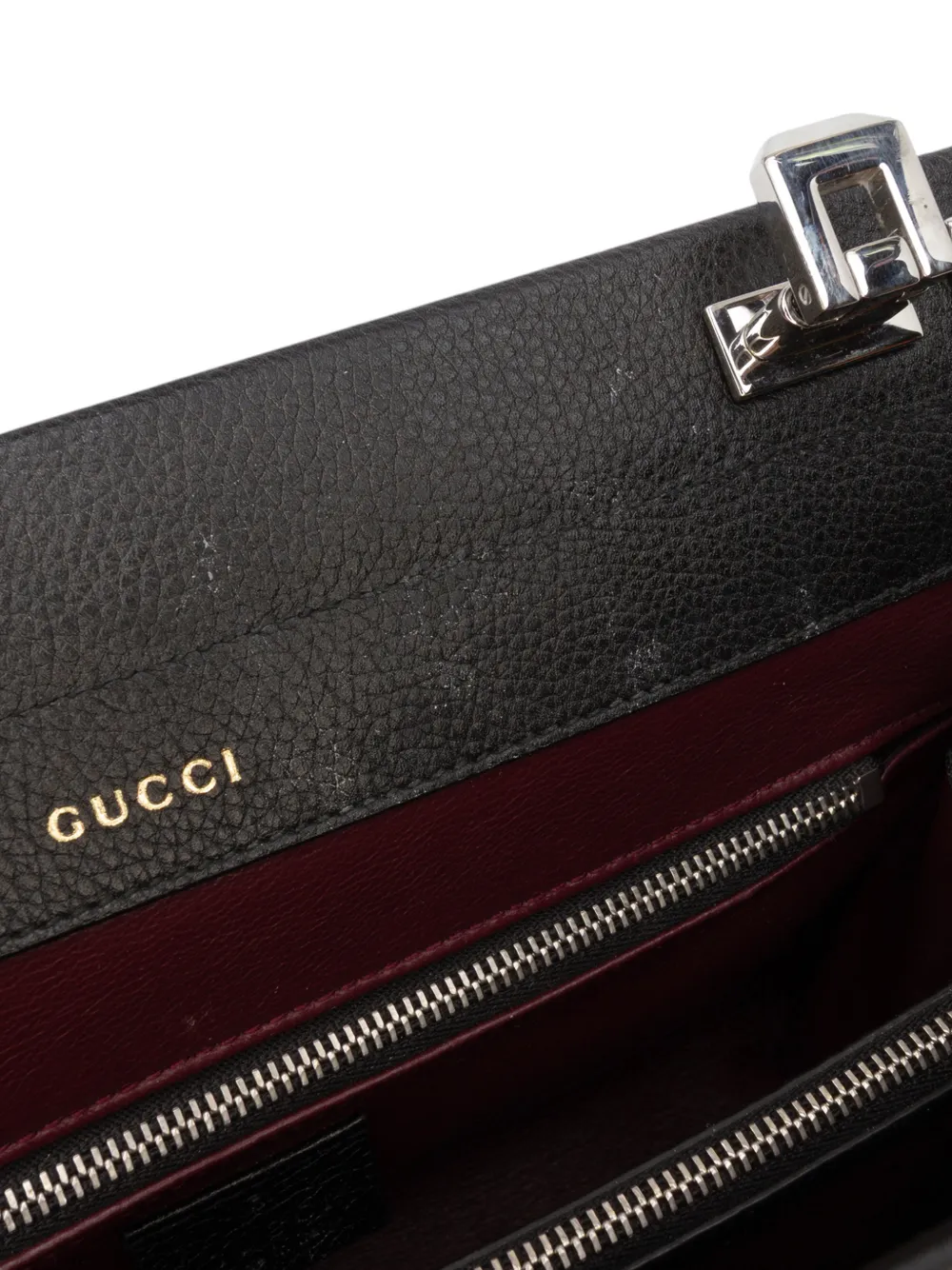 2000-2015 Small Grained Calfskin Zumi Top Handle Bag Satchel