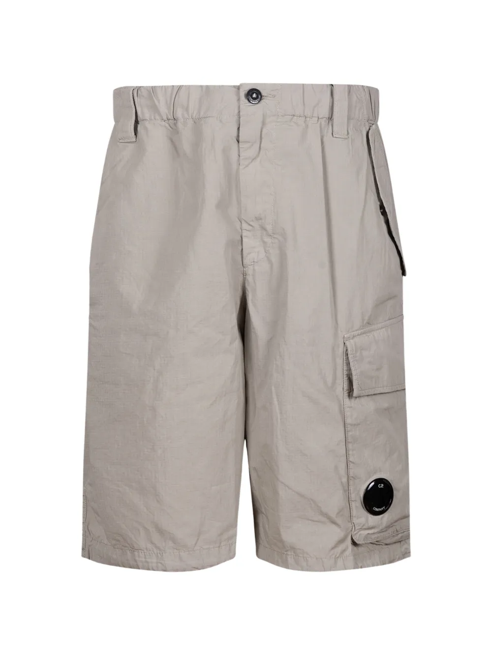 C.P. Company logo-detail cargo shorts - Grigio
