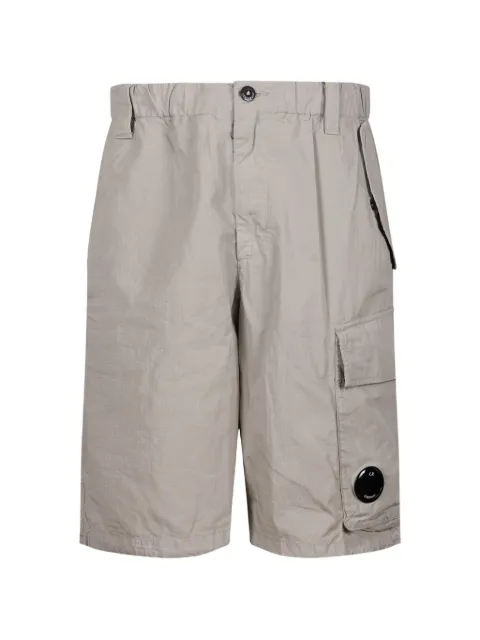 C.P. Company logo-detail cargo shorts