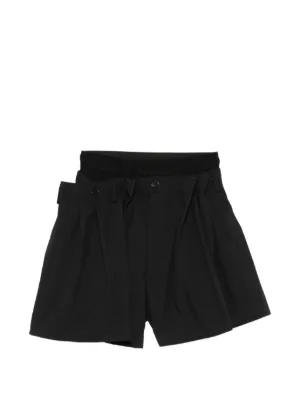 Alexander Wang ロゴ ショートパンツ | ブラック | FARFETCH JP