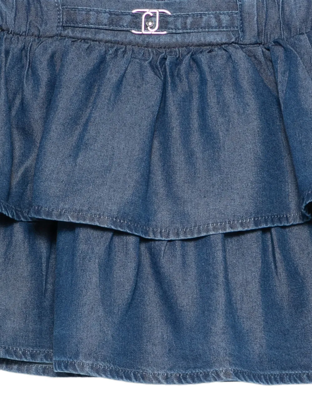  Liu Jo Gonna Tiered Skirt - Blue 