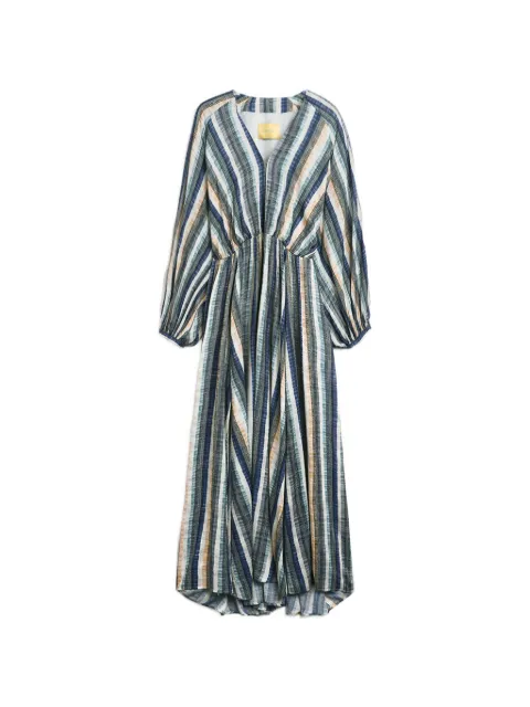 Momoni Francisco V-neck maxi dress