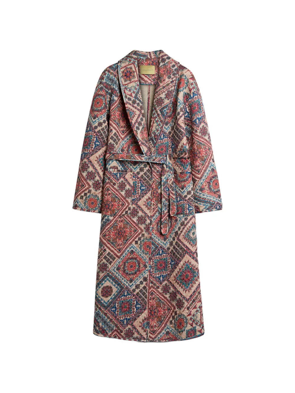 Momoni Colibri printed coat - Rosa