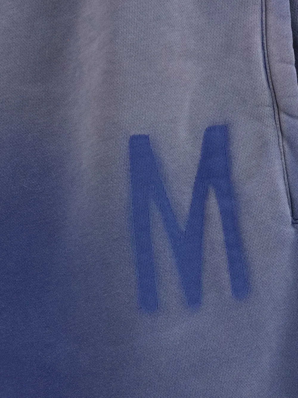 Moschino Shorts met ombré-effect Blauw