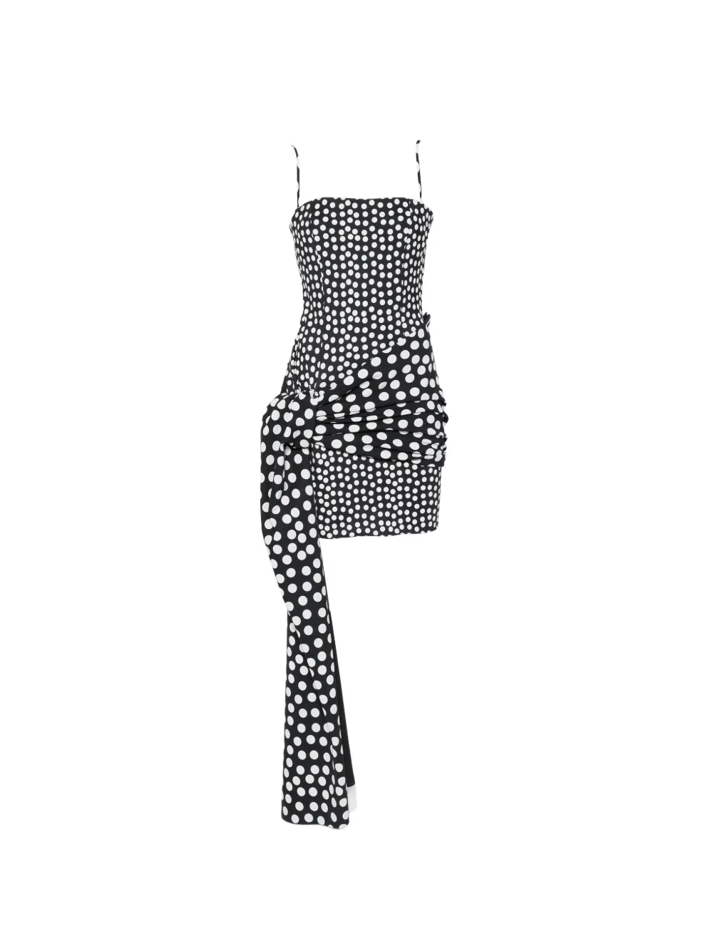 CHIARA BONI La Petite Robe Gaja polka-dot mini dress - Nero
