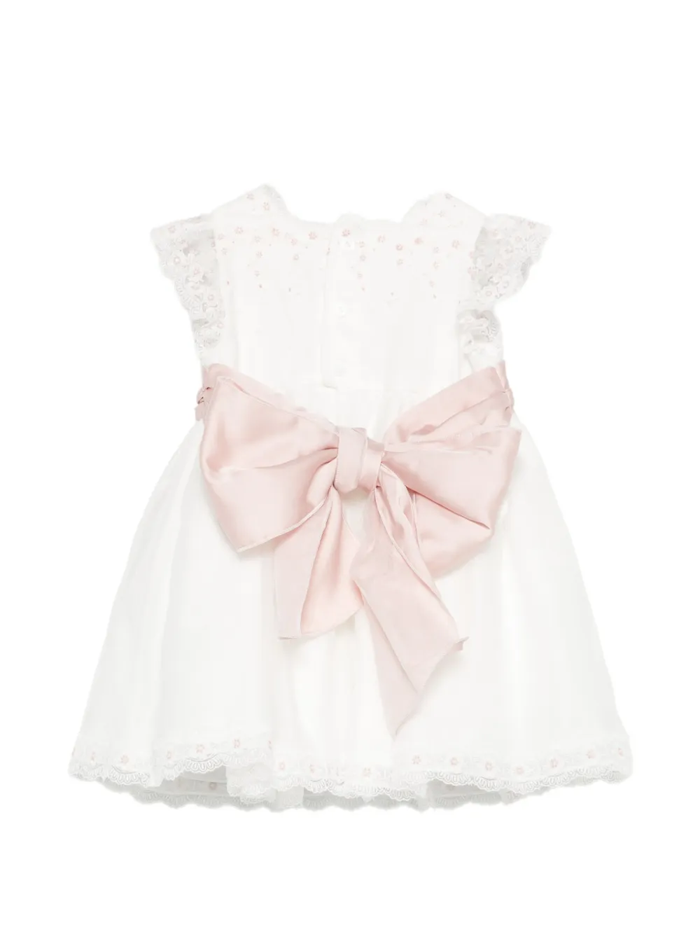  Amaya Bow-detail Dress - White 