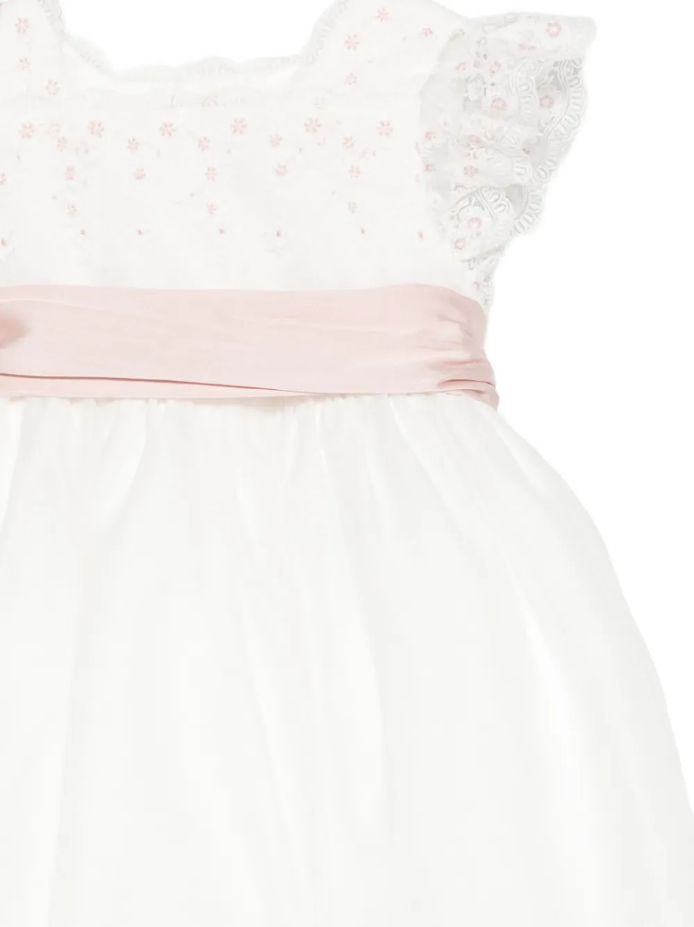  Amaya Bow-detail Dress - White 