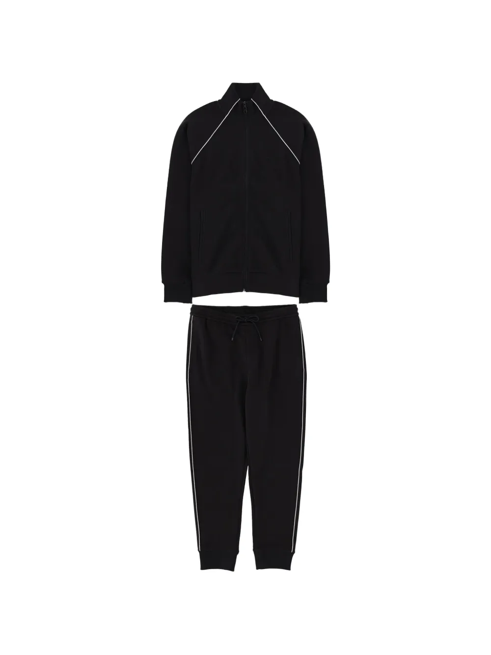 BOSS GREEN HUGO BOSS piping tracksuit - Nero