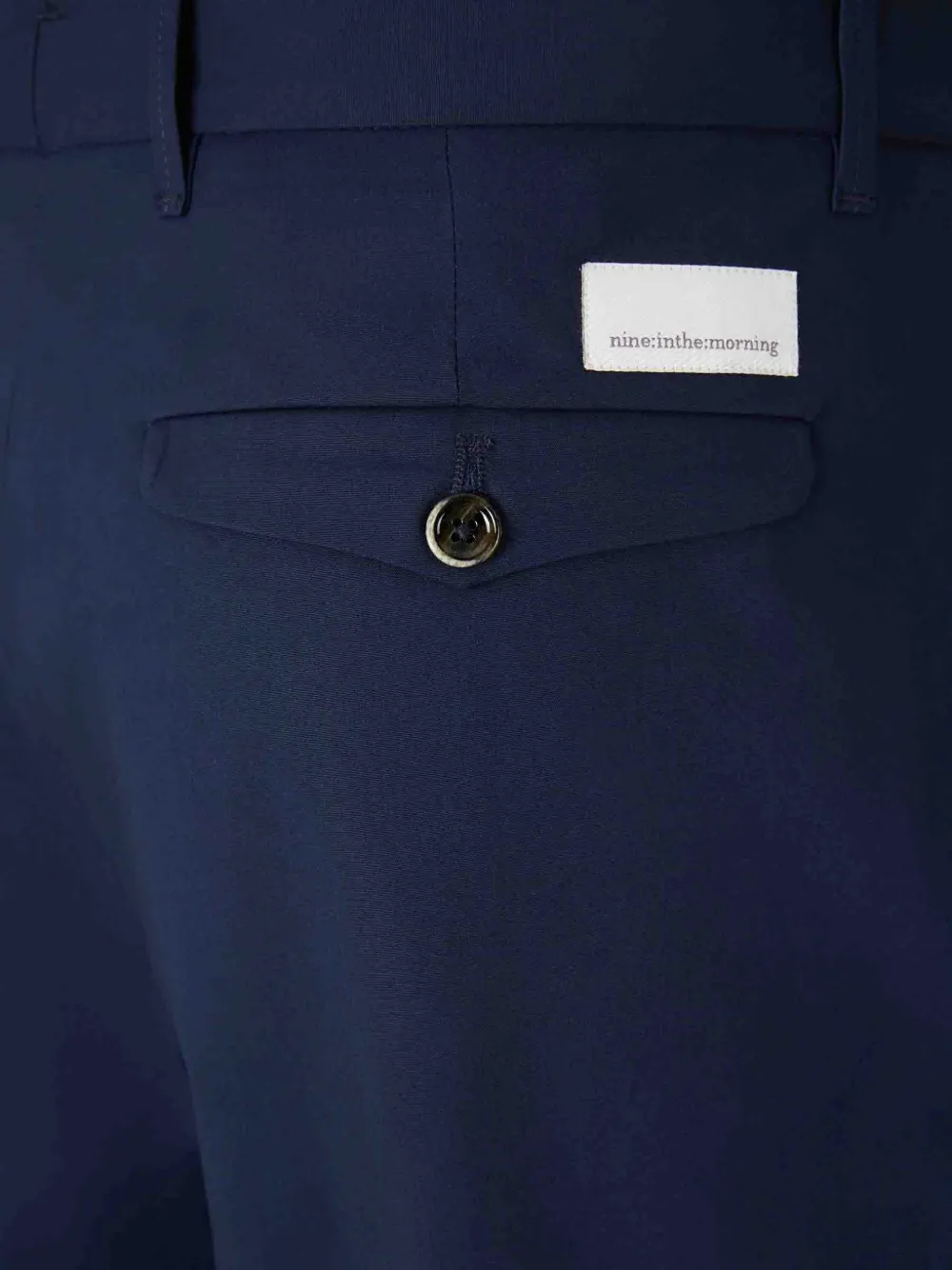 Nine In The Morning Geplooide shorts Blauw