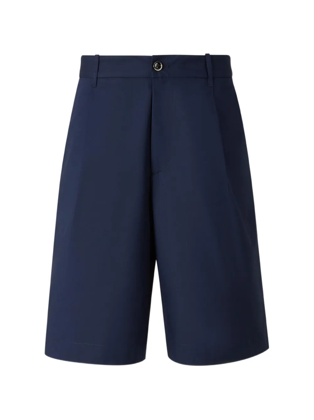 Nine In The Morning pleated tailored shorts - Blue