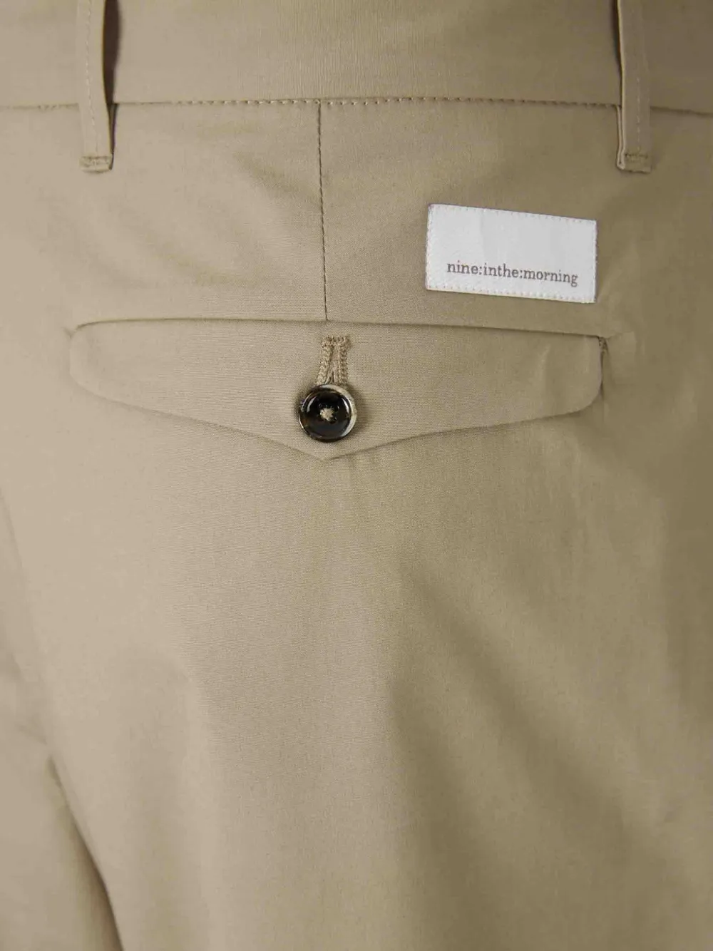 Nine In The Morning Geplooide shorts Beige