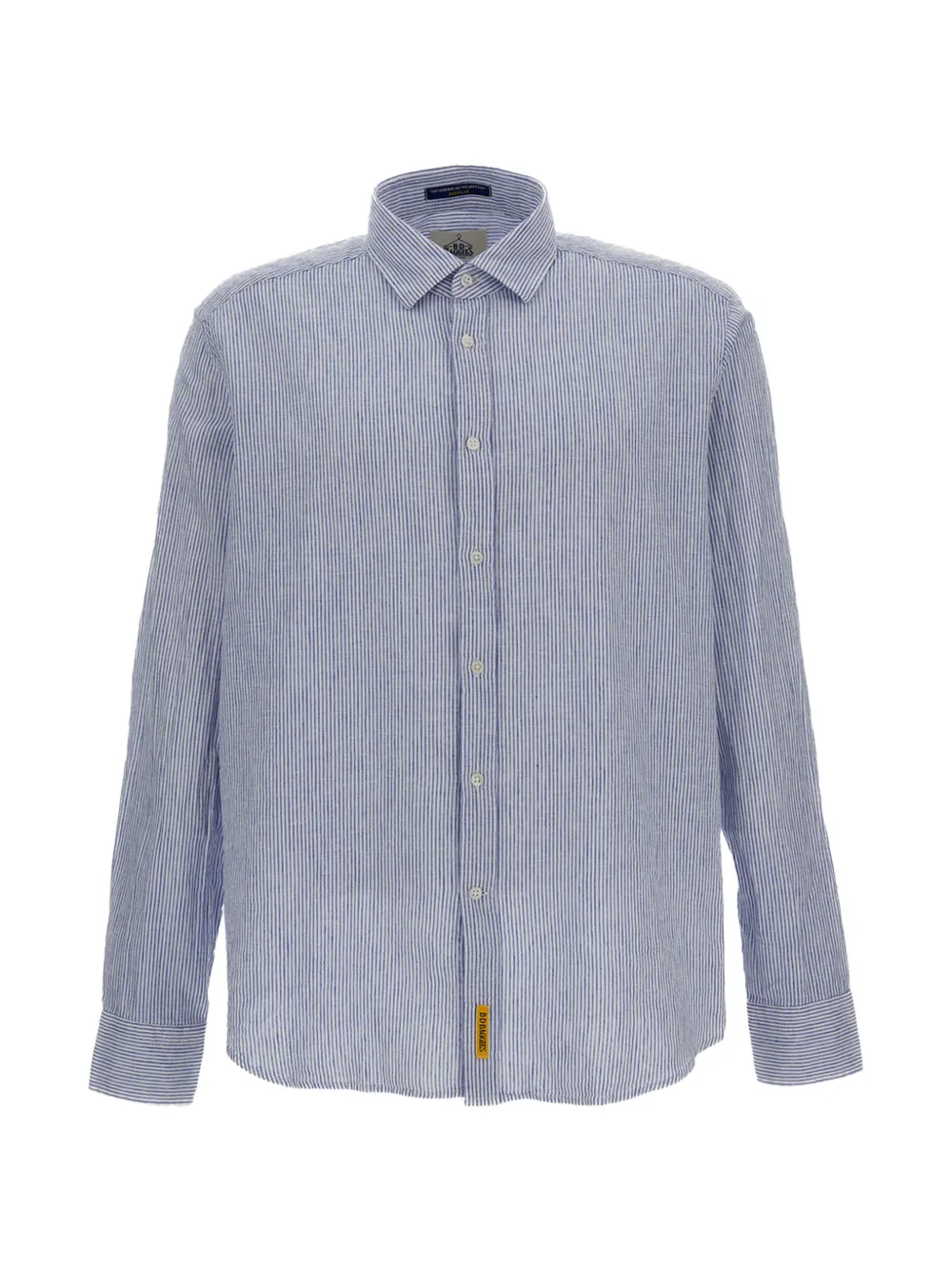 B.D. Baggies vertical-stripe shirt - Blau