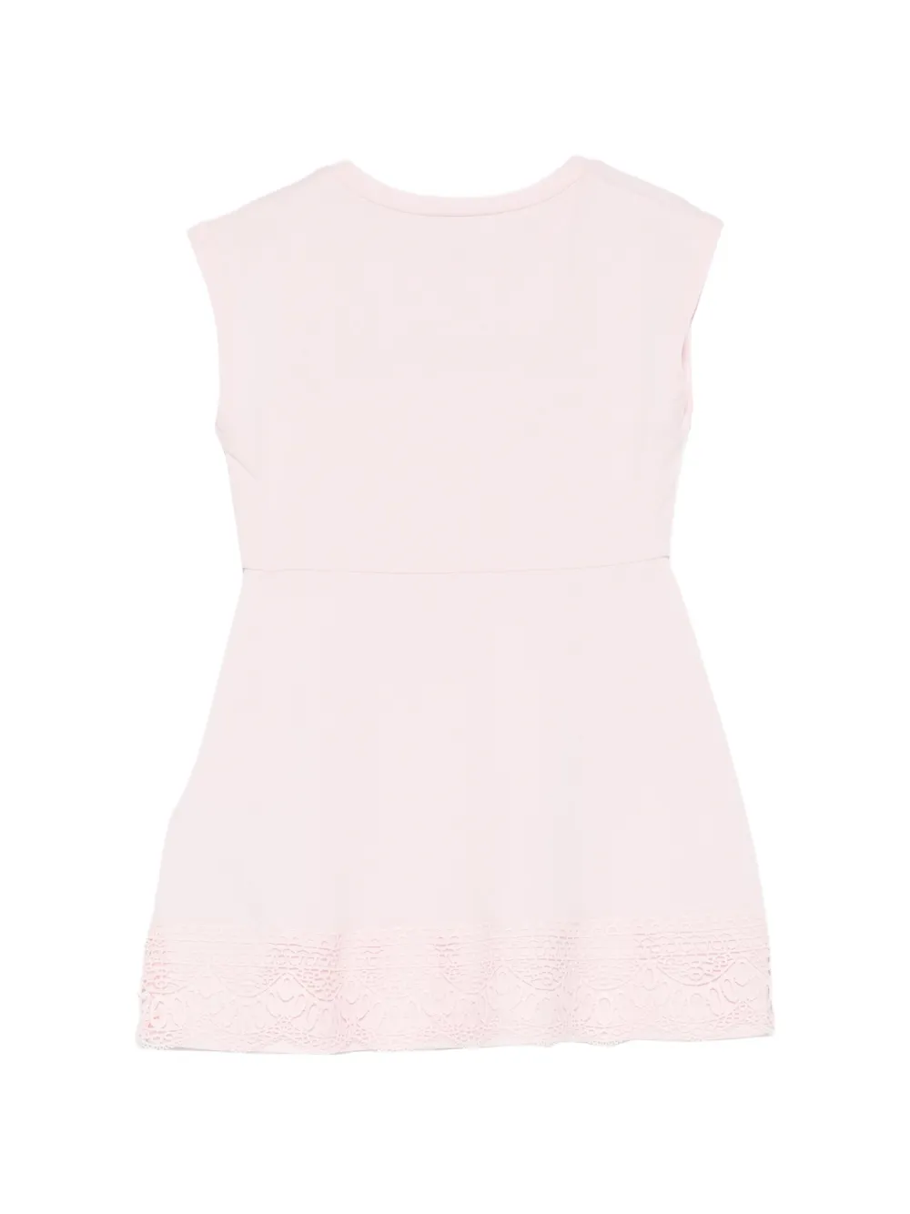  Liu Jo Kids Lace Embellished Dress - Pink 
