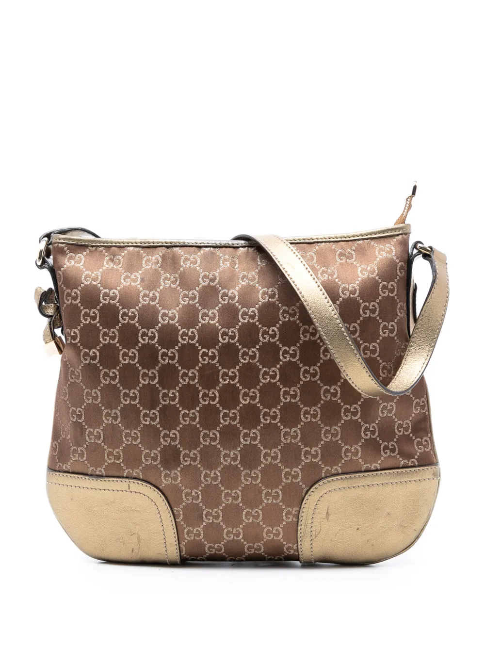 Gucci Pre-Owned 2016-2026 GG Canvas Princy crossbody bag - Marrone