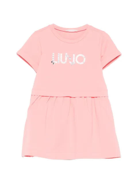 Liu Jo Kids vestido con apliques
