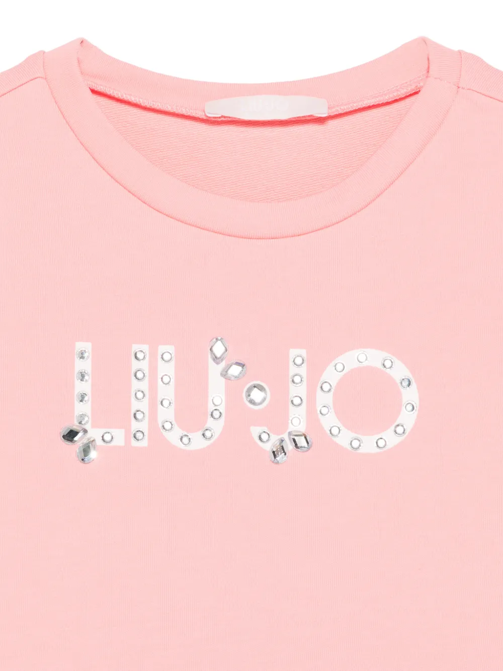 Liu Jo Kids Verfraaide jurk Roze