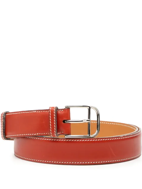 Hermès Pre-Owned cinturón Box Calf Etriviere 1996