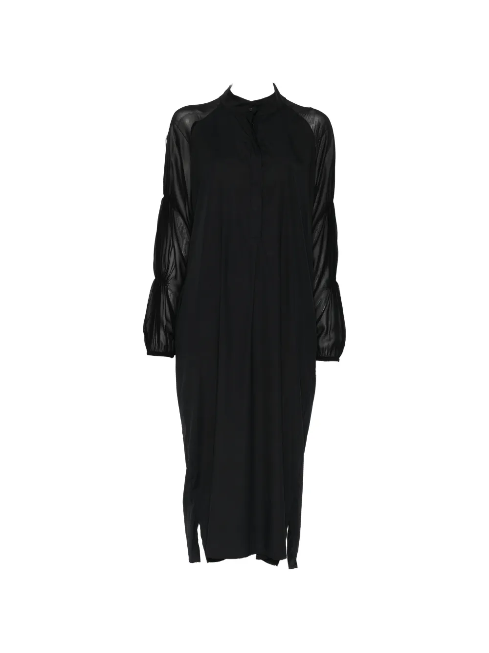 Kristensen Du Nord shirt midi dress - Nero