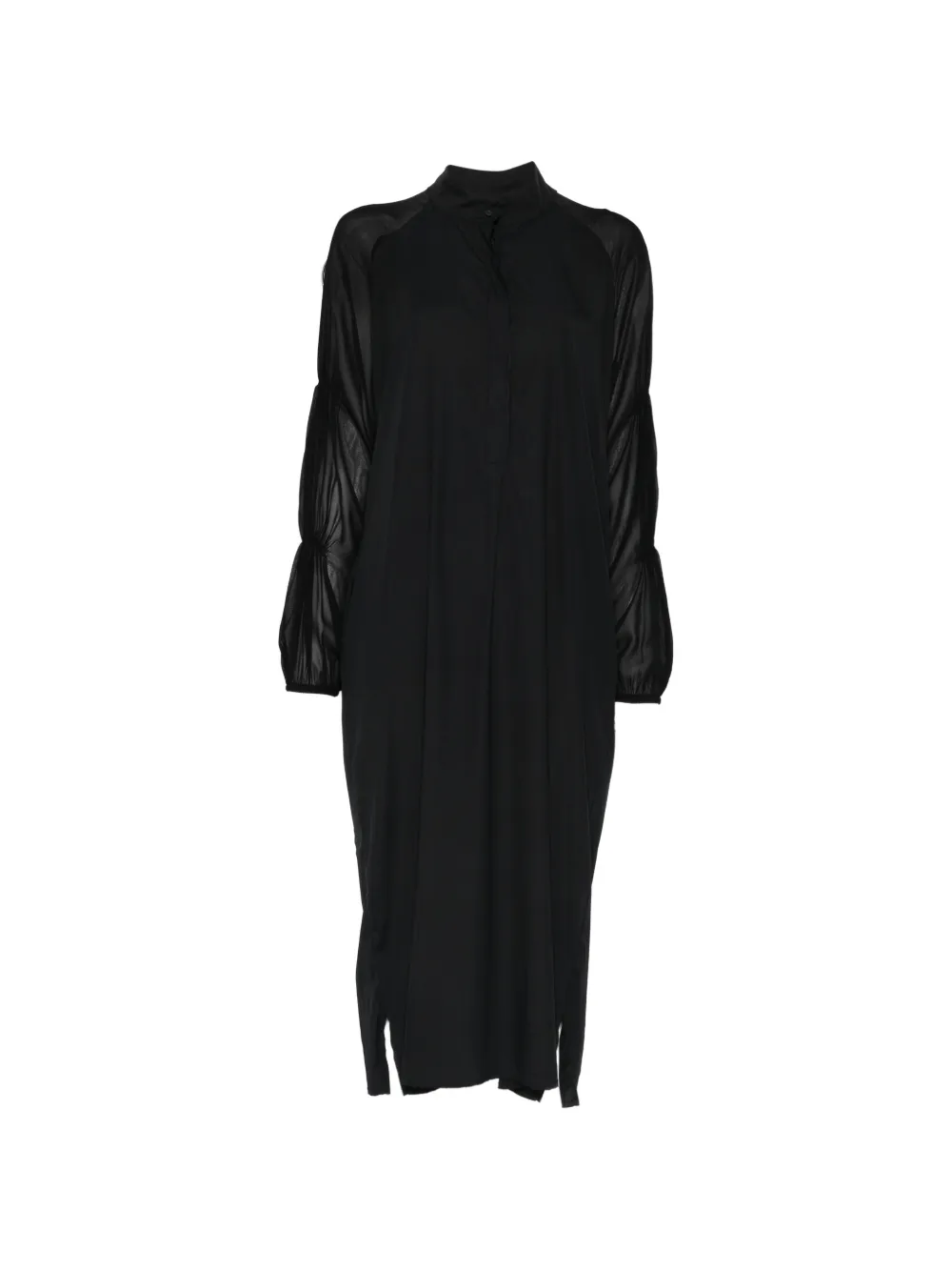 Kristensen Du Nord shirt midi dress - Nero