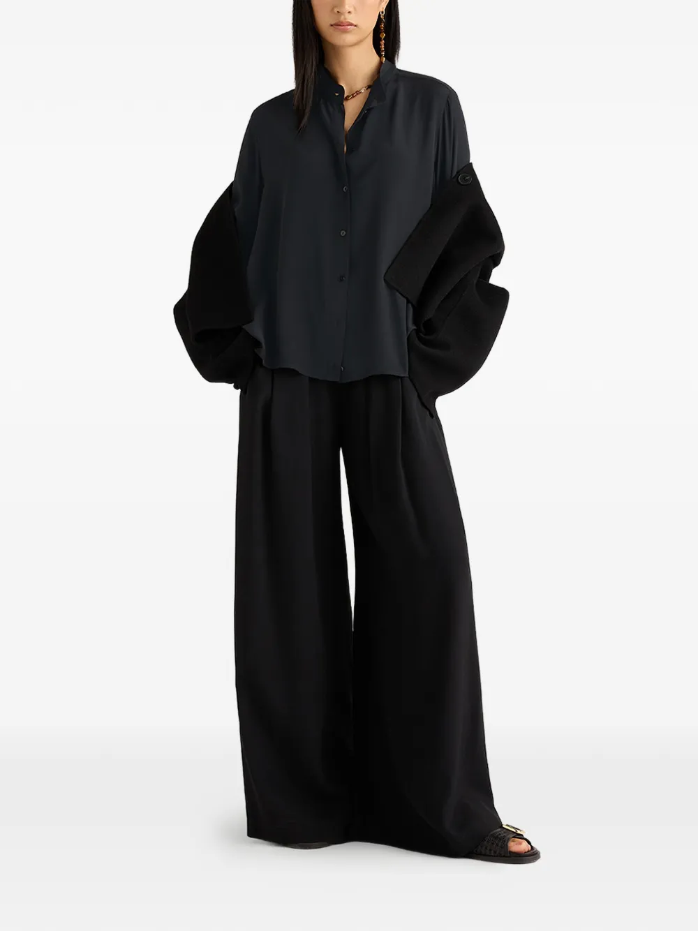  Momoni Franklin Shirt - Black 