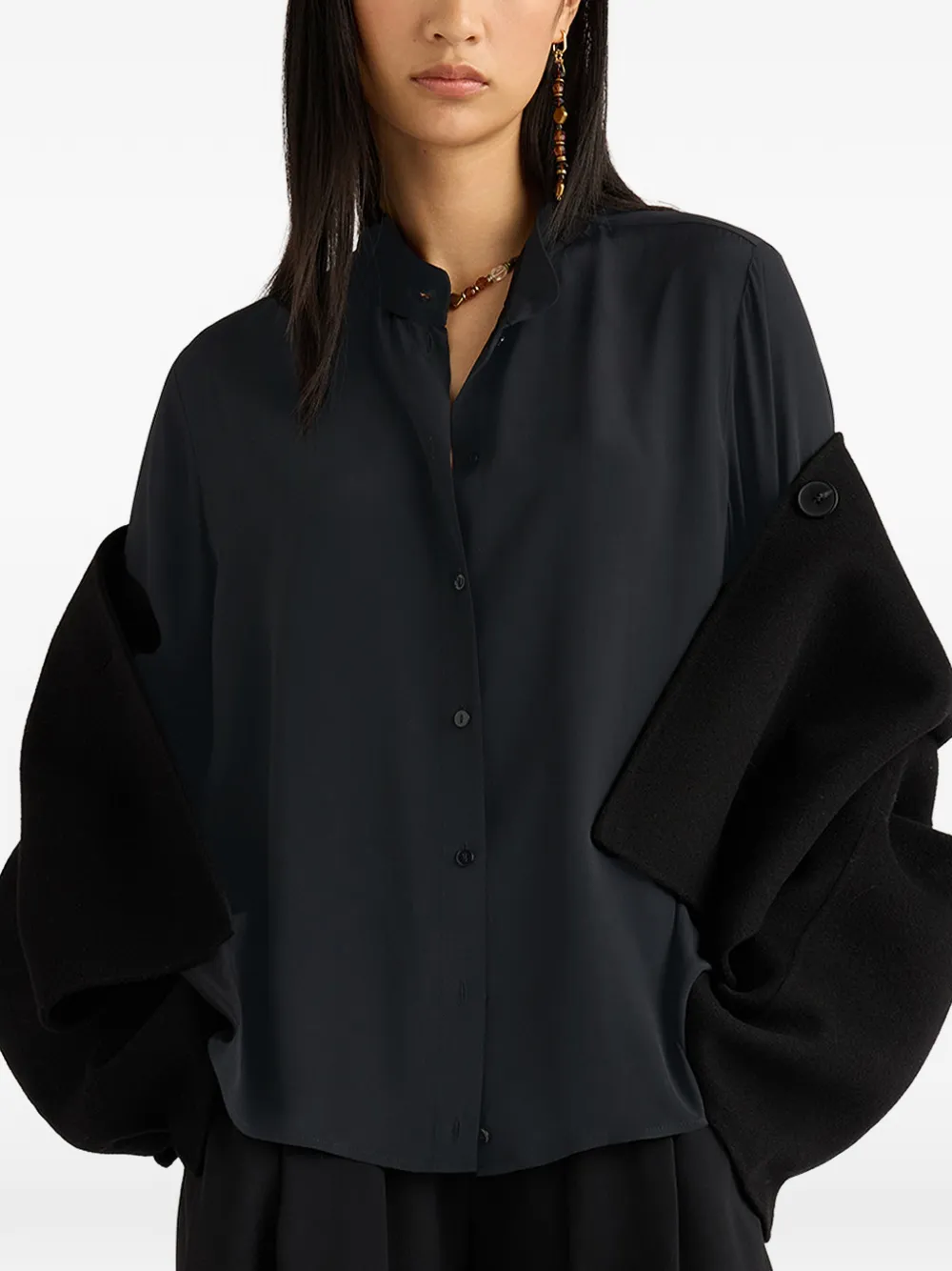  Momoni Franklin Shirt - Black 