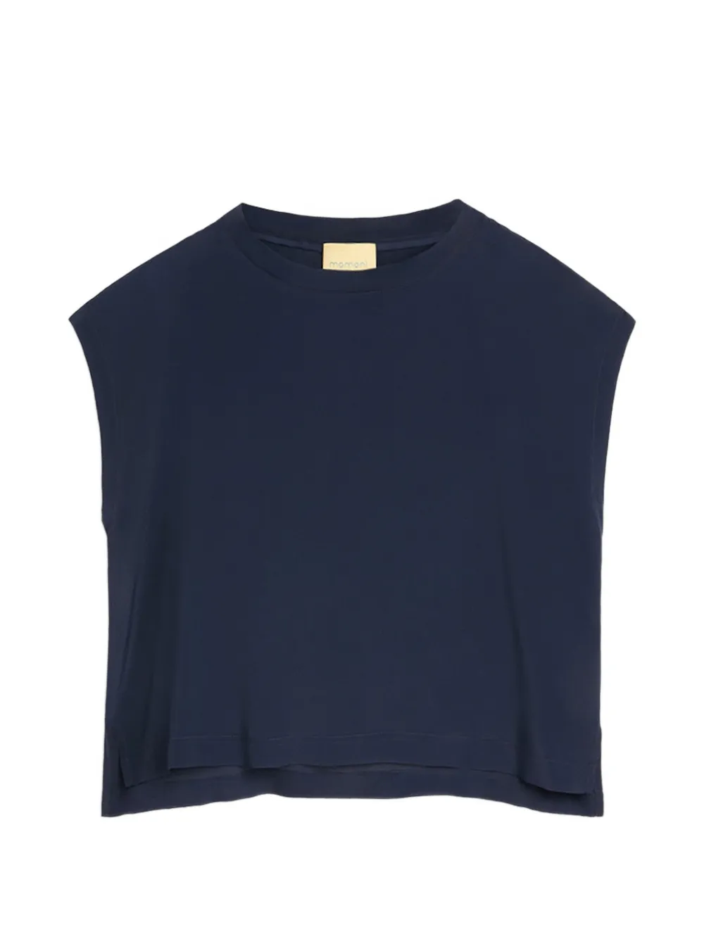 Momoní Curacao Crew-neck Top In Blue