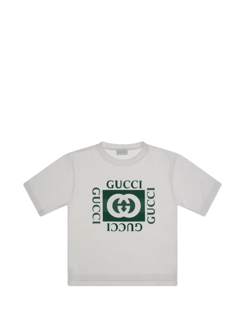 Gucci Kids logo graphic T-shirt - Weiß