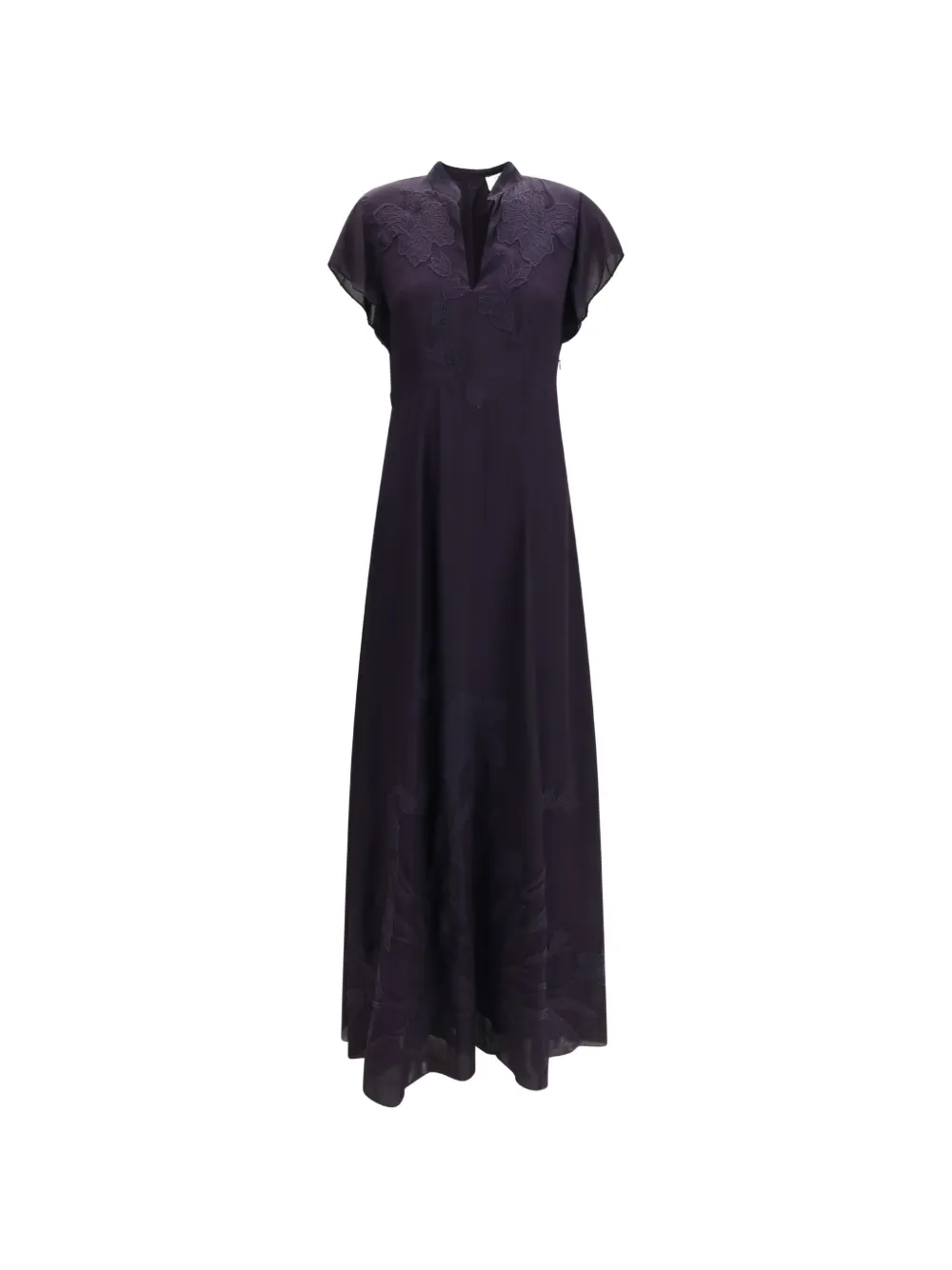 Forte Forte embroidery crepe dress - Viola